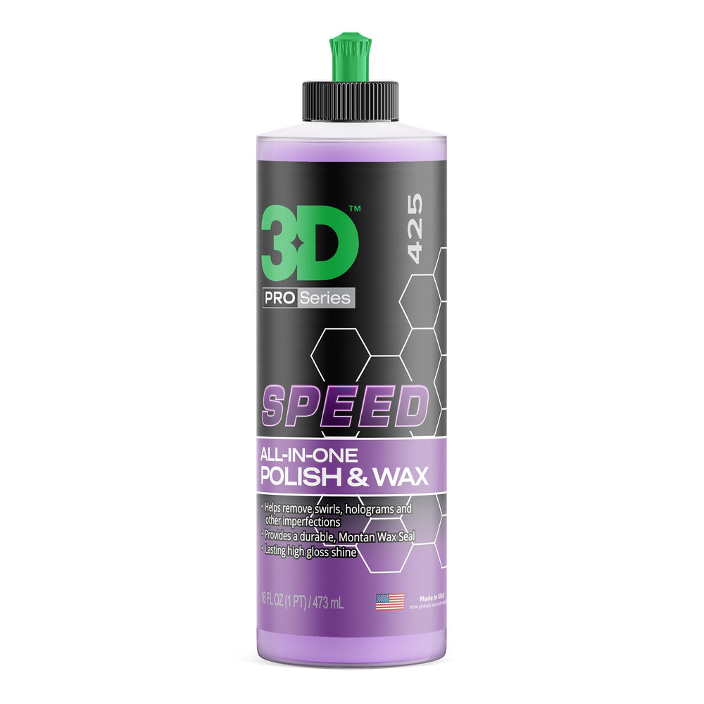 3D Speed botella frontal mostrando el envase y beneficio profesional