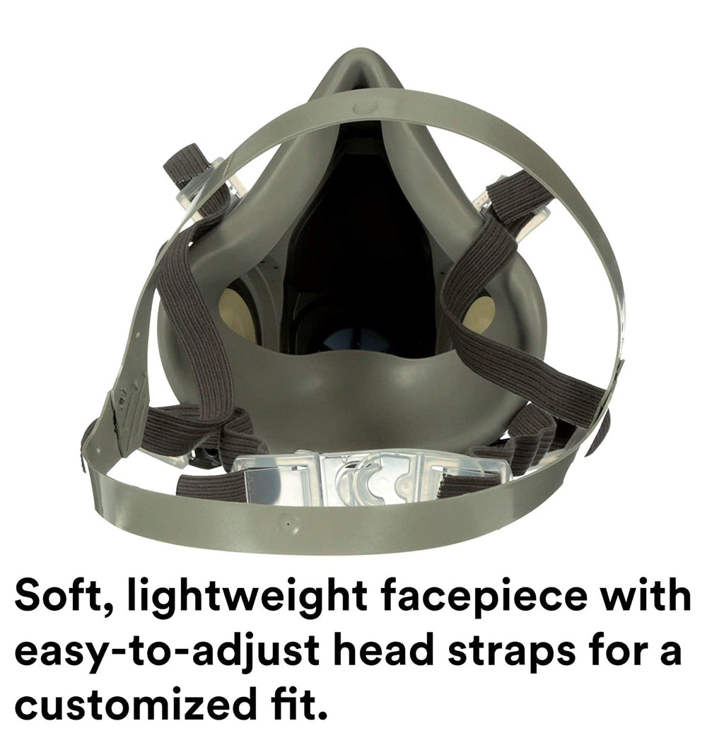 3M 6200 primer plano del material facial suave y duradero para sellado