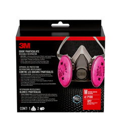 3M mascarilla 6297 vista frontal con sellado cómodo