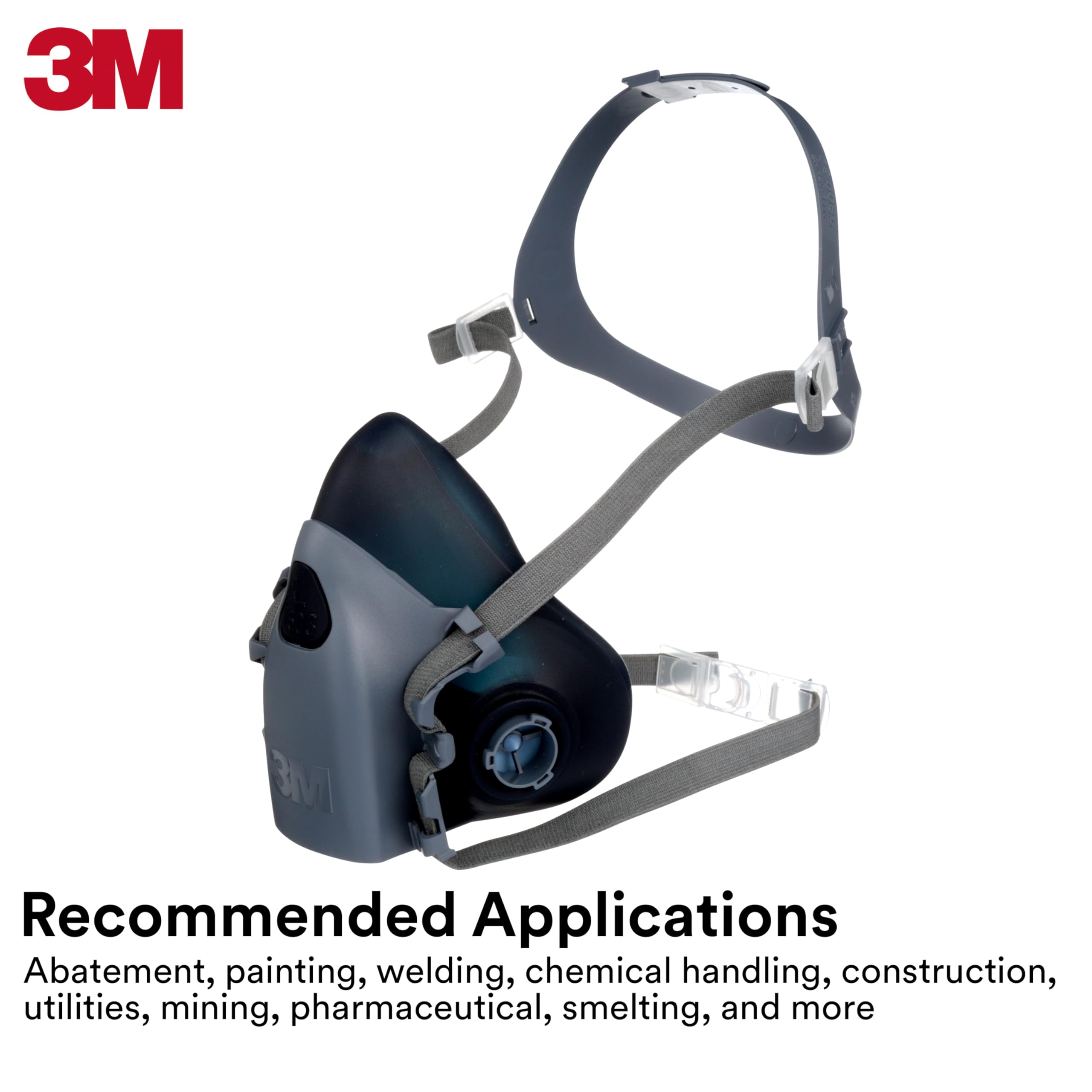 3M 7502 comparación de tamaño para entender escala y ajuste