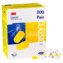 3M tapones E-A-R Classic frontal del empaque muestra protección auditiva