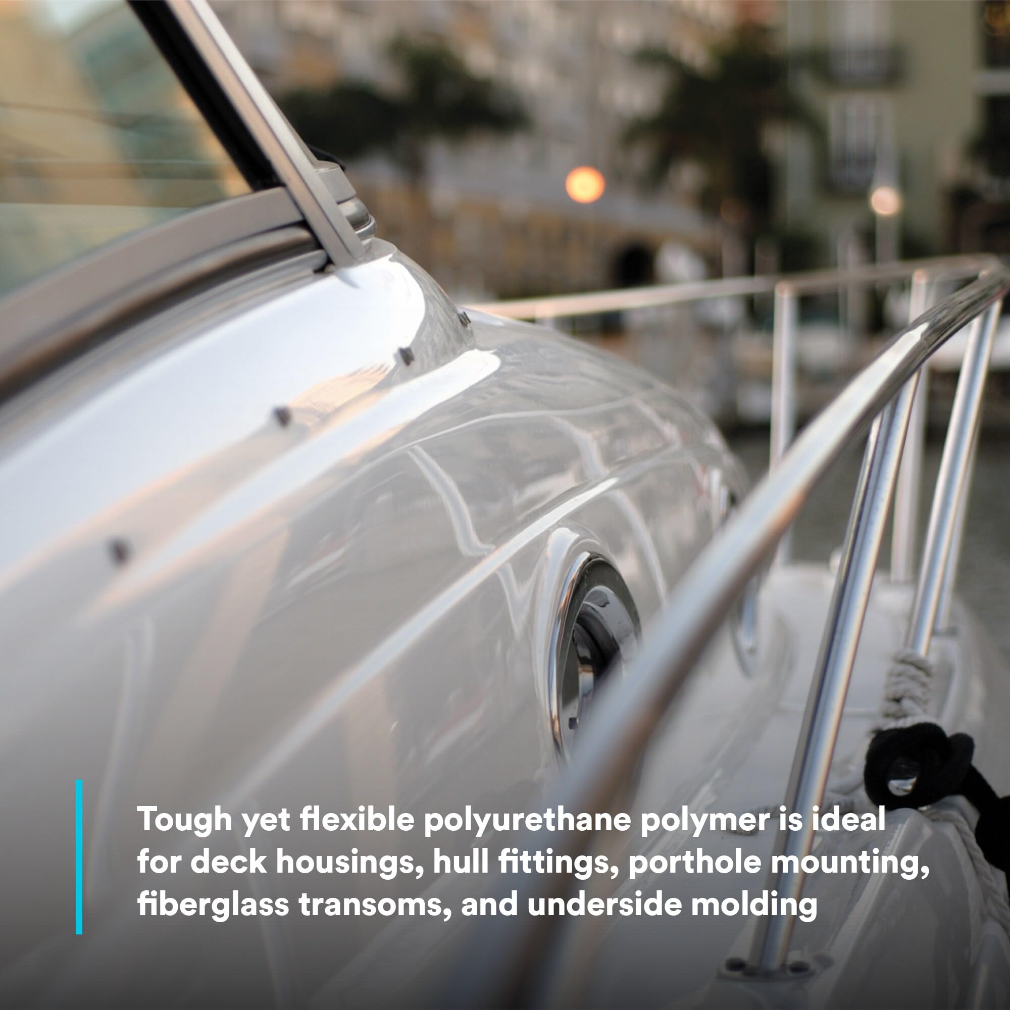 3M junta curada en casco demostrando estanqueidad y elasticidad