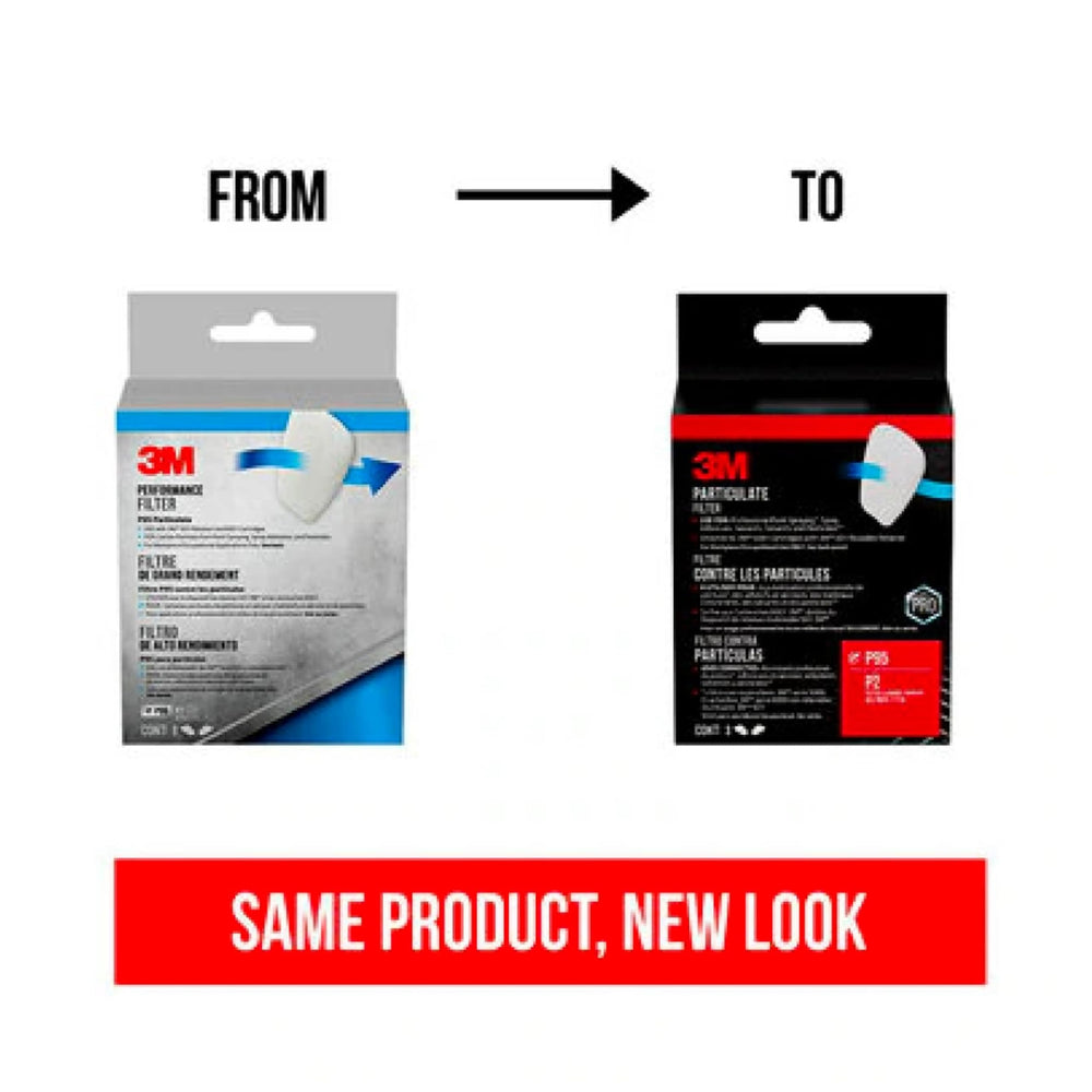 3M filtro P95 etiqueta NIOSH y certificación visible para cumplimiento normativo