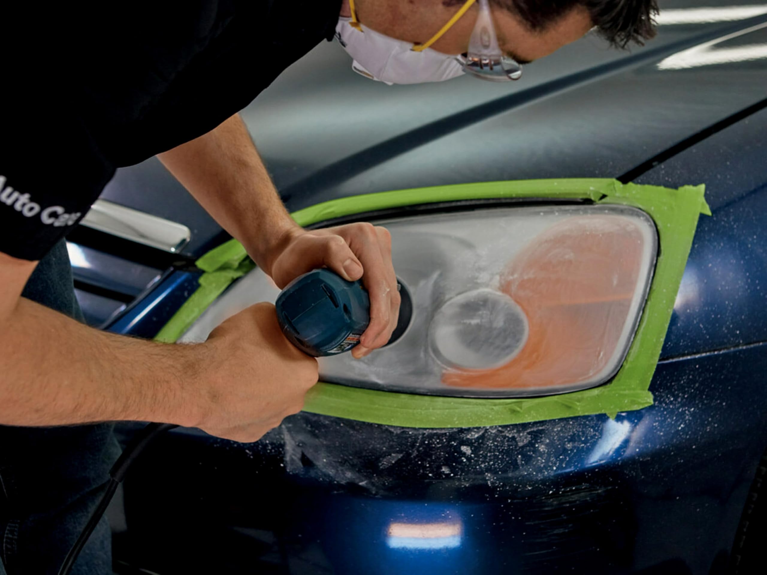 3M disco Trizact en primer plano para refinado y mejor acabado