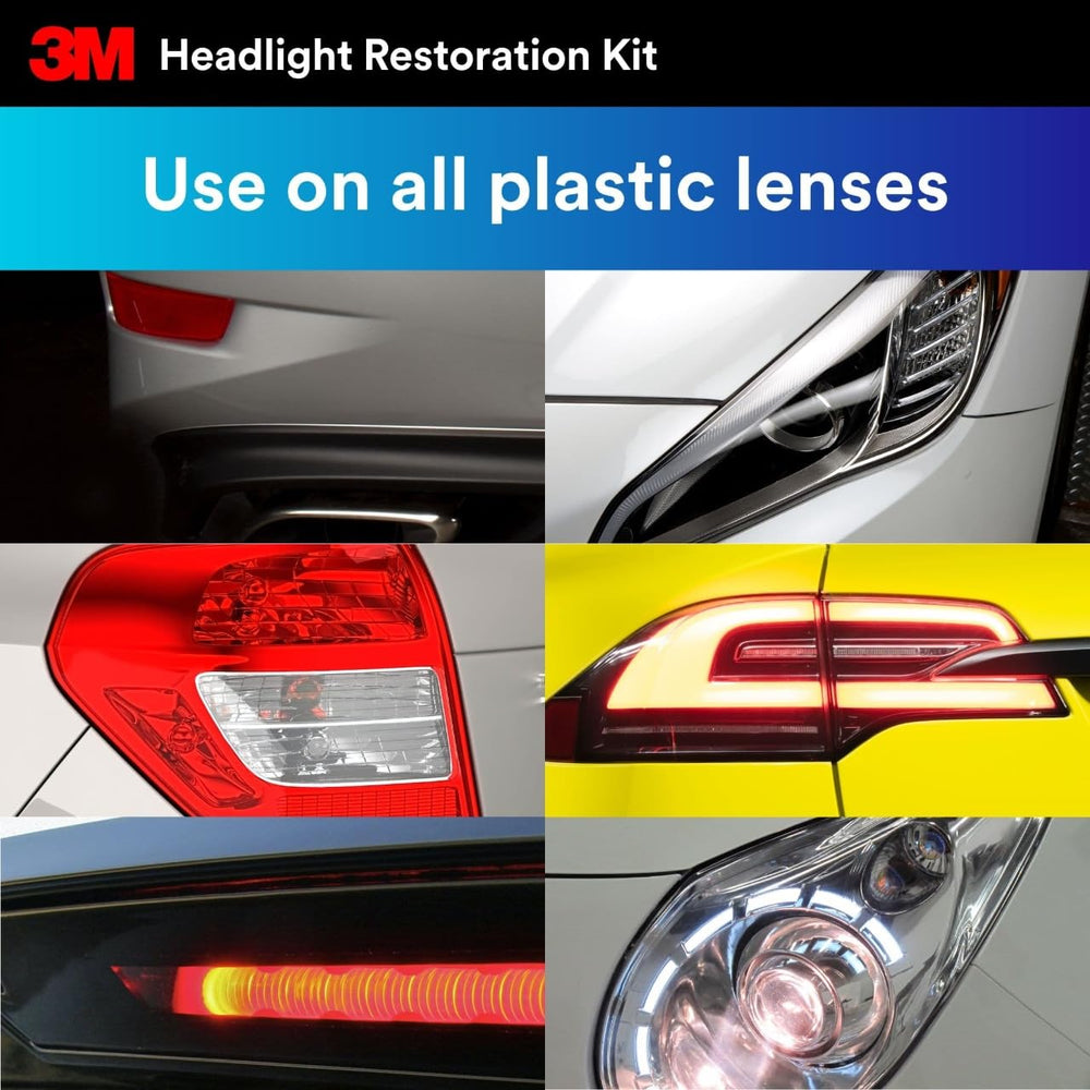 3M botella de Quick Headlight Clear Coat lista para sellar y proteger lentes