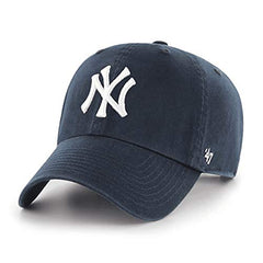 47 gorra New York Yankees vista frontal con logo bordado, aporta estilo y reconocimiento del equipo