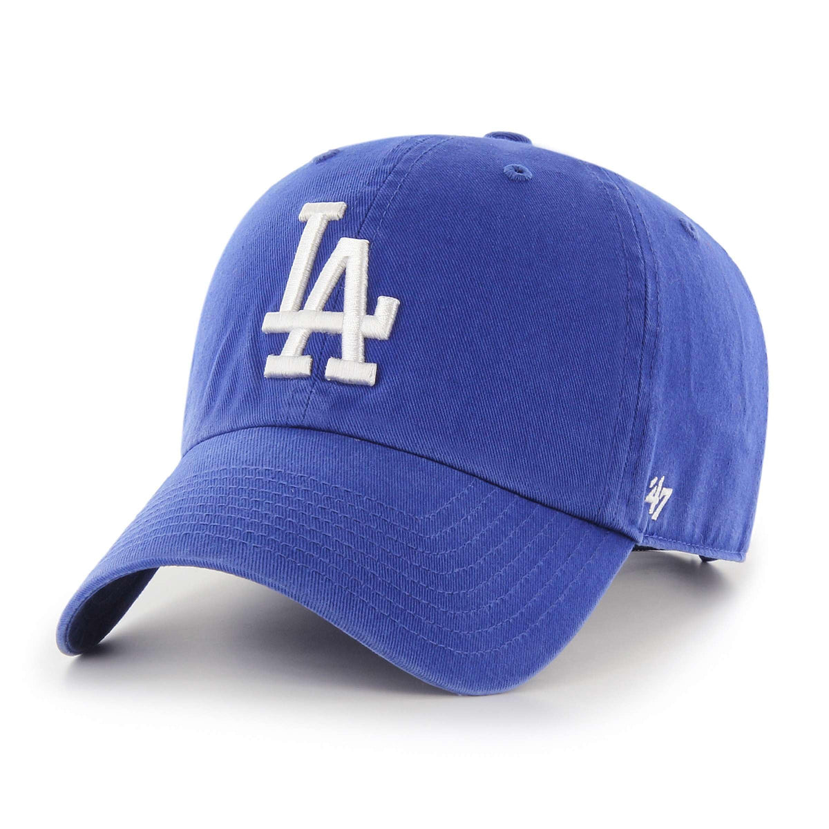 47 gorra frontal con logotipo Dodgers visible, estilo y protección