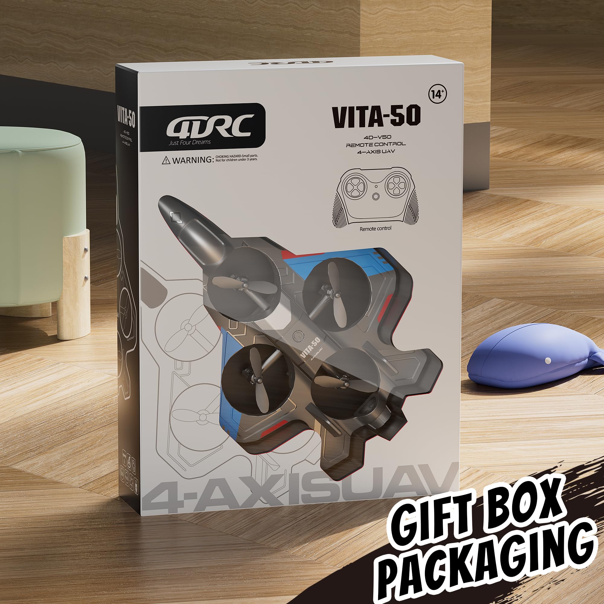 4DRC empaquetado regalo elegante, opción ideal para sorpresas