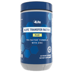 4Life frente del envase mostrando la marca y formato de 60 cápsulas para apoyo inmunológico