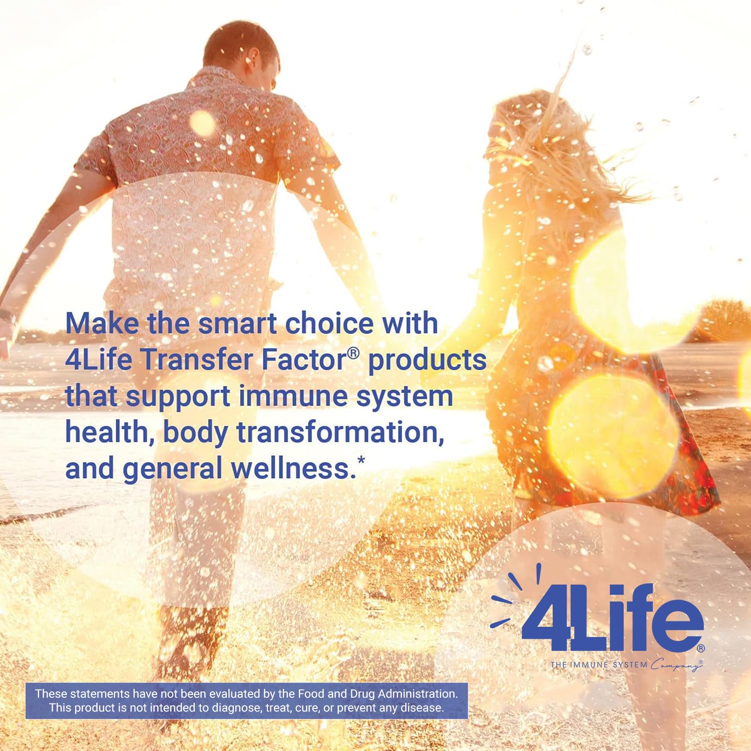 4Life producto en escenario lifestyle junto a una planta para transmitir bienestar diario
