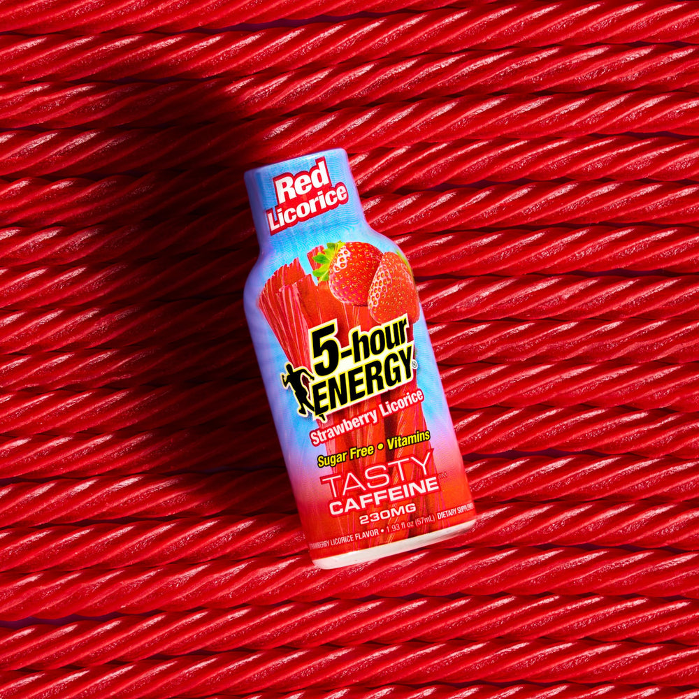 5-hour ENERGY escena de estudio mostrando enfoque y apoyo para concentración