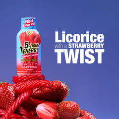 5-hour ENERGY etiqueta con ingredientes y beneficio de transparencia informativa