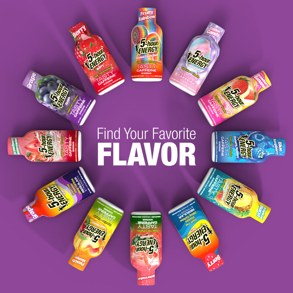 5-hour ENERGY en bolso urbano listo para uso en movimiento y productividad