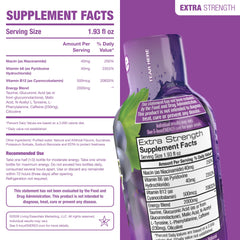 5-hour ENERGY paquete de 30 unidades mostrando la cantidad y almacenamiento práctico