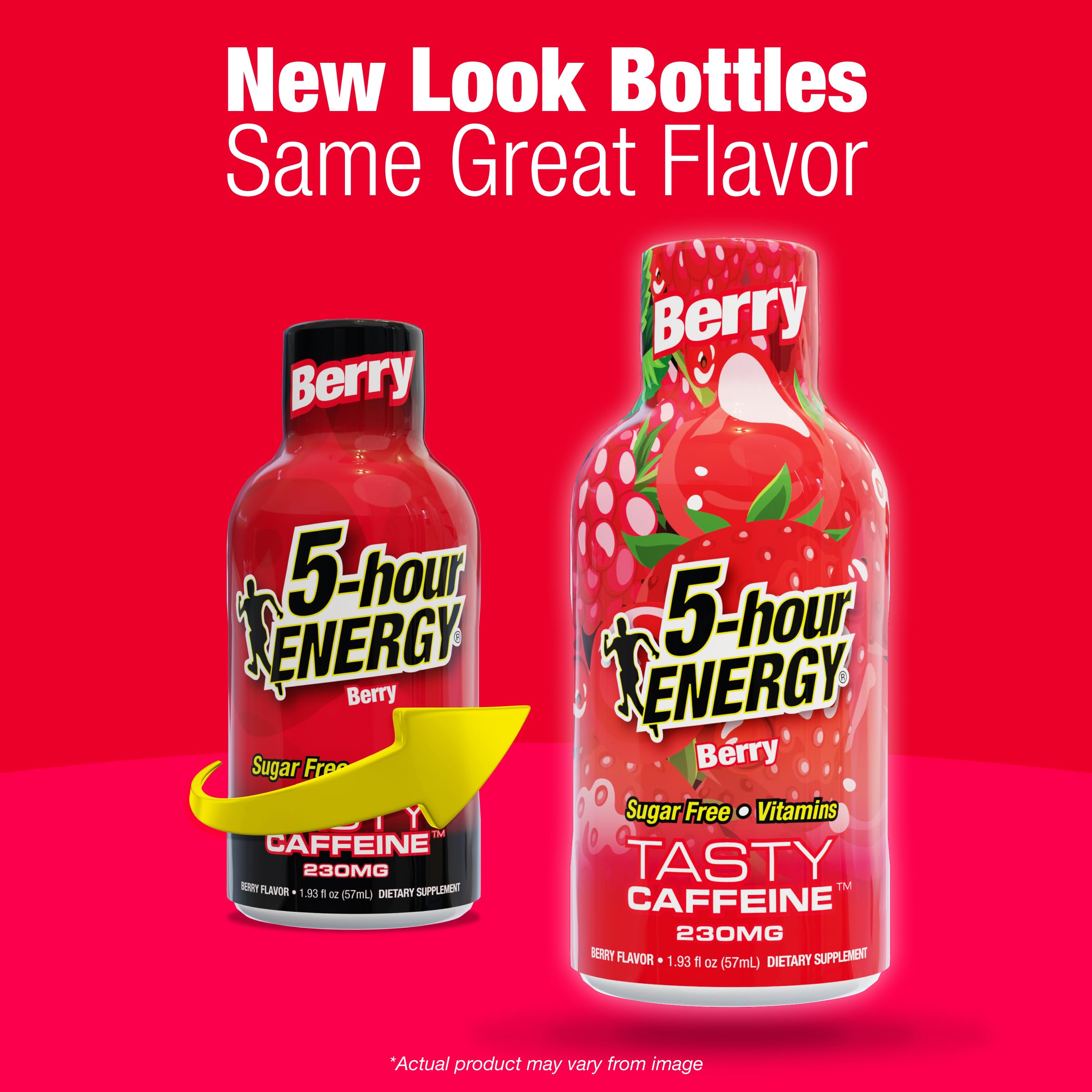 5-hour ENERGY botellita en mano mostrando la escala y portabilidad