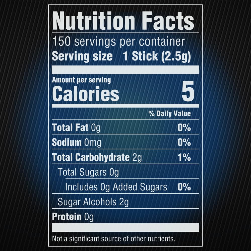 Diez paquetes de 5 Gum Peppermint Cobalt distribuidos en mesa para compartir