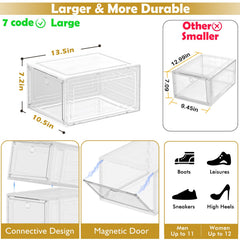 7 code cajas apiladas en estantería maximizando espacio vertical