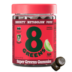 8Greens envase frontal mostrando el diseño y conveniencia del producto