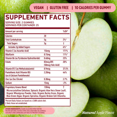 8Greens ingredientes verdes dispuestos para mostrar origen vegetal real