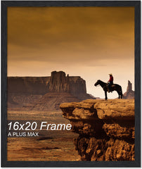 A PLUS MAX marco 16x20 vista frontal elegante y ligera