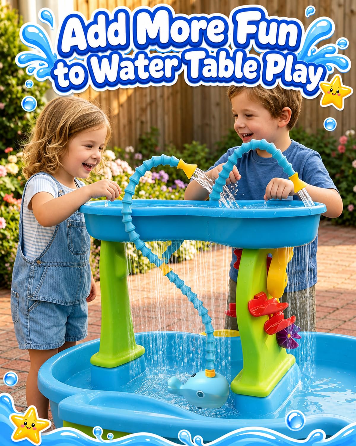 Aacabo base con ventosa fijada firmemente para estabilidad en mesa de agua