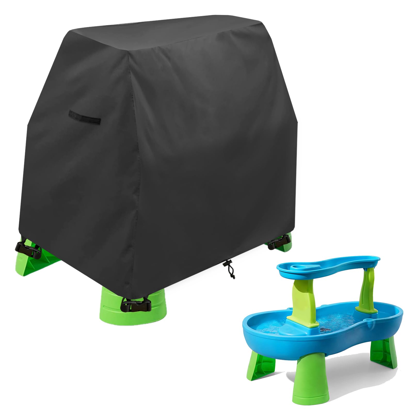 Aacabo funda frontal cubriendo mesa de agua, protección contra polvo