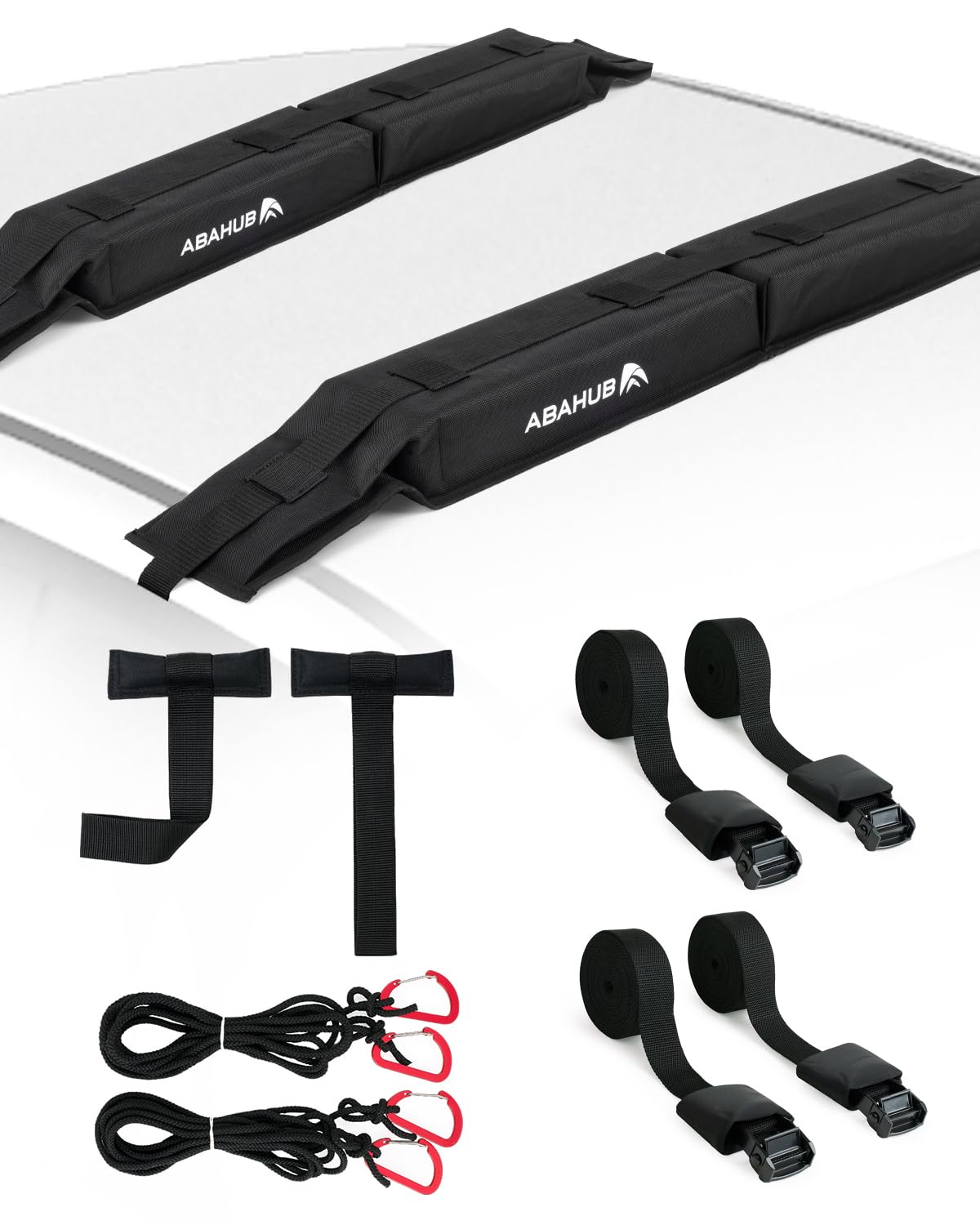 Abahub almohadilla frontal empaquetada muestra protección fácil