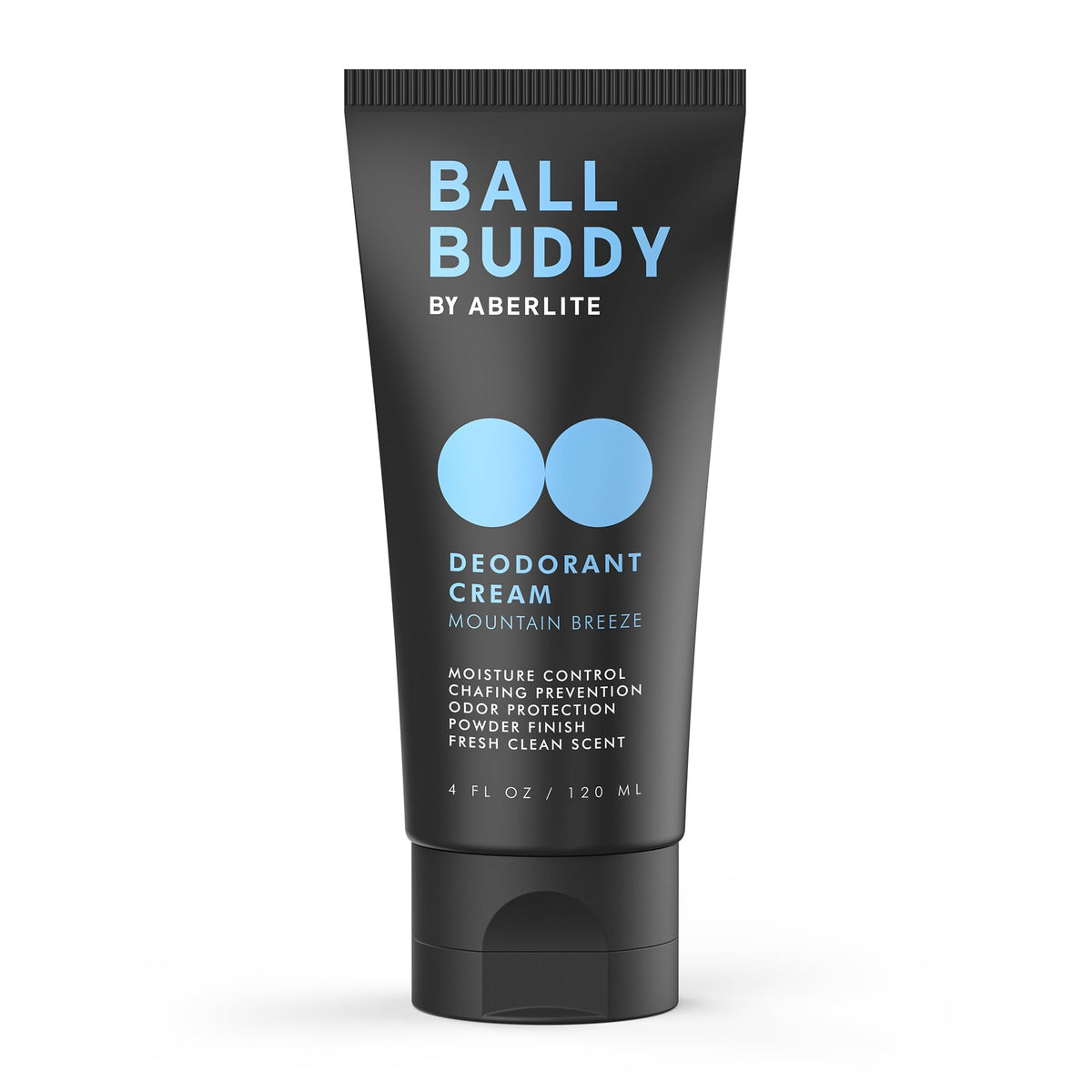 Aberlite Ball Buddy frente del empaque mostrando etiqueta y aroma fresco