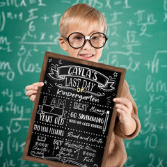 ABERLLS reverso con diseño 'regreso a clases' colorido para fotos