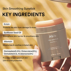 Abib stick en mano lista para reaplicar protección al instante