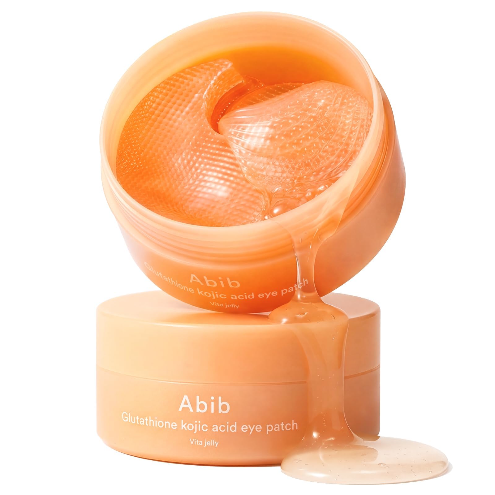 Abib packaging frontal mostrando 60 parches y beneficio luminosidad