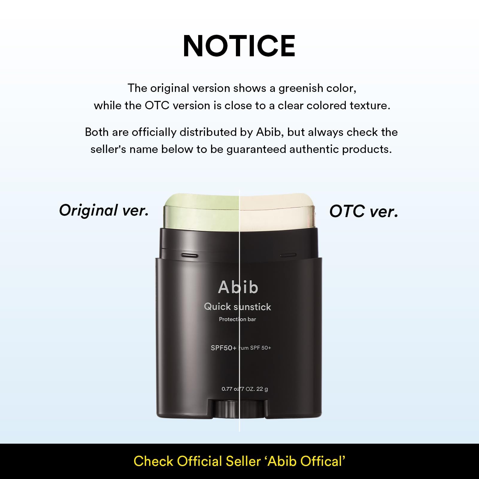 Abib barra solar guardada en neceser, ideal para reaplicaciones