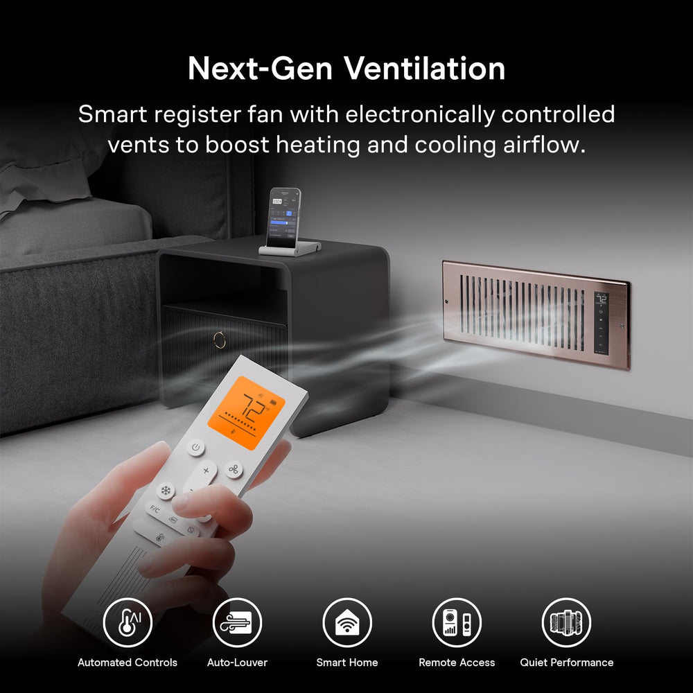 AC Infinity AIRTAP T4 primer plano del ventilador dual, mayor presión y silencio