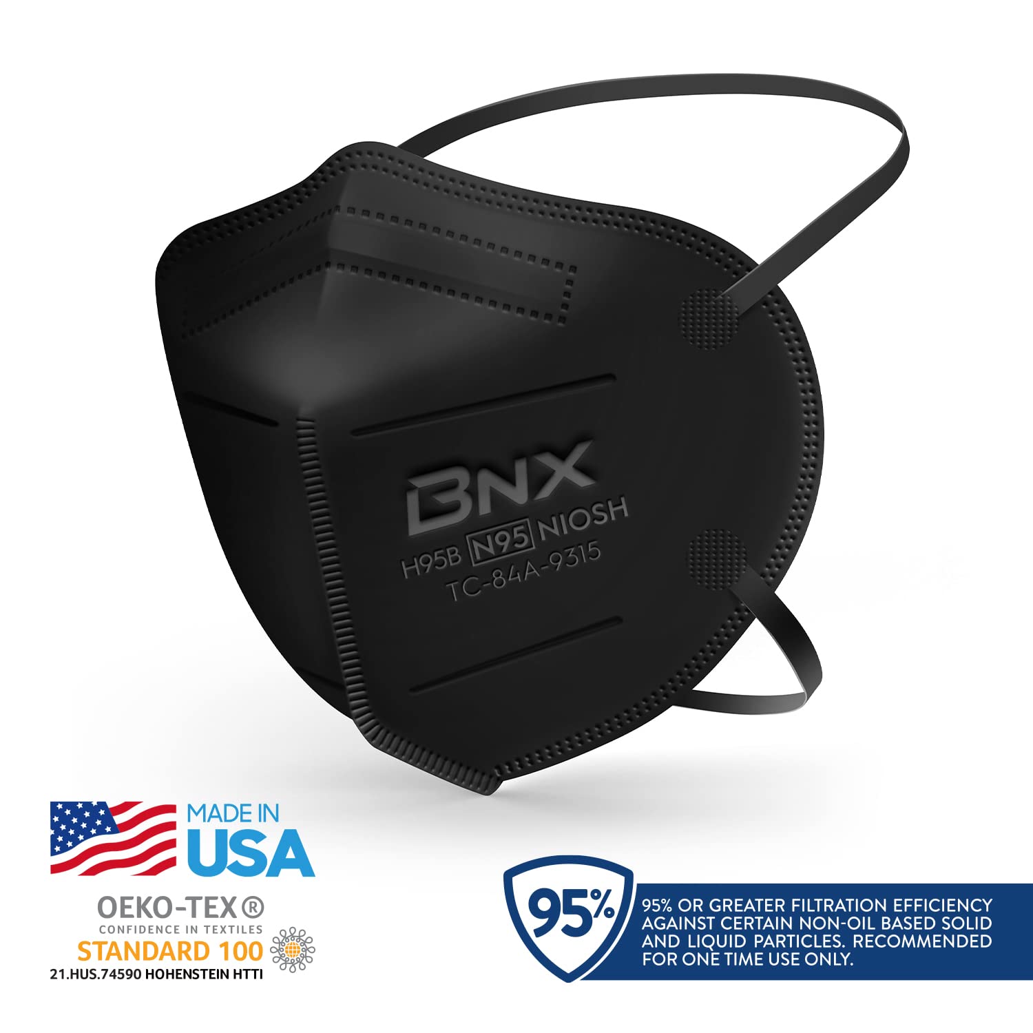 AccuMed BNX con gafas que muestra reducción de empañamiento al hablar