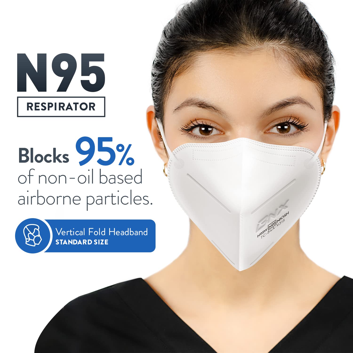 AccuMed BNX diseño 3D con espacio facial, facilita hablar