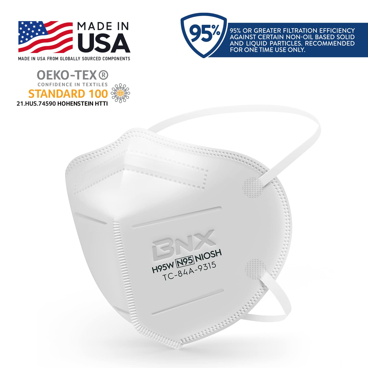 AccuMed BNX mascarilla en uso por profesional, protección confiable