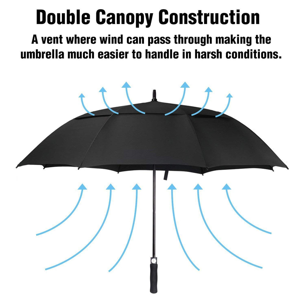 ACEIken double canopy vent detail improves wind resistance and stability