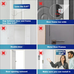 AceMining installed on door frame illustrating stronger security and fit