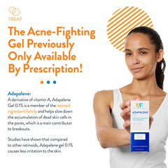 AcneFree gel texture close-up showing smooth clear gel for easy absorption