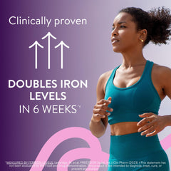 ACTIVEIRON detalle de textura sugiriendo pureza y formulación estable