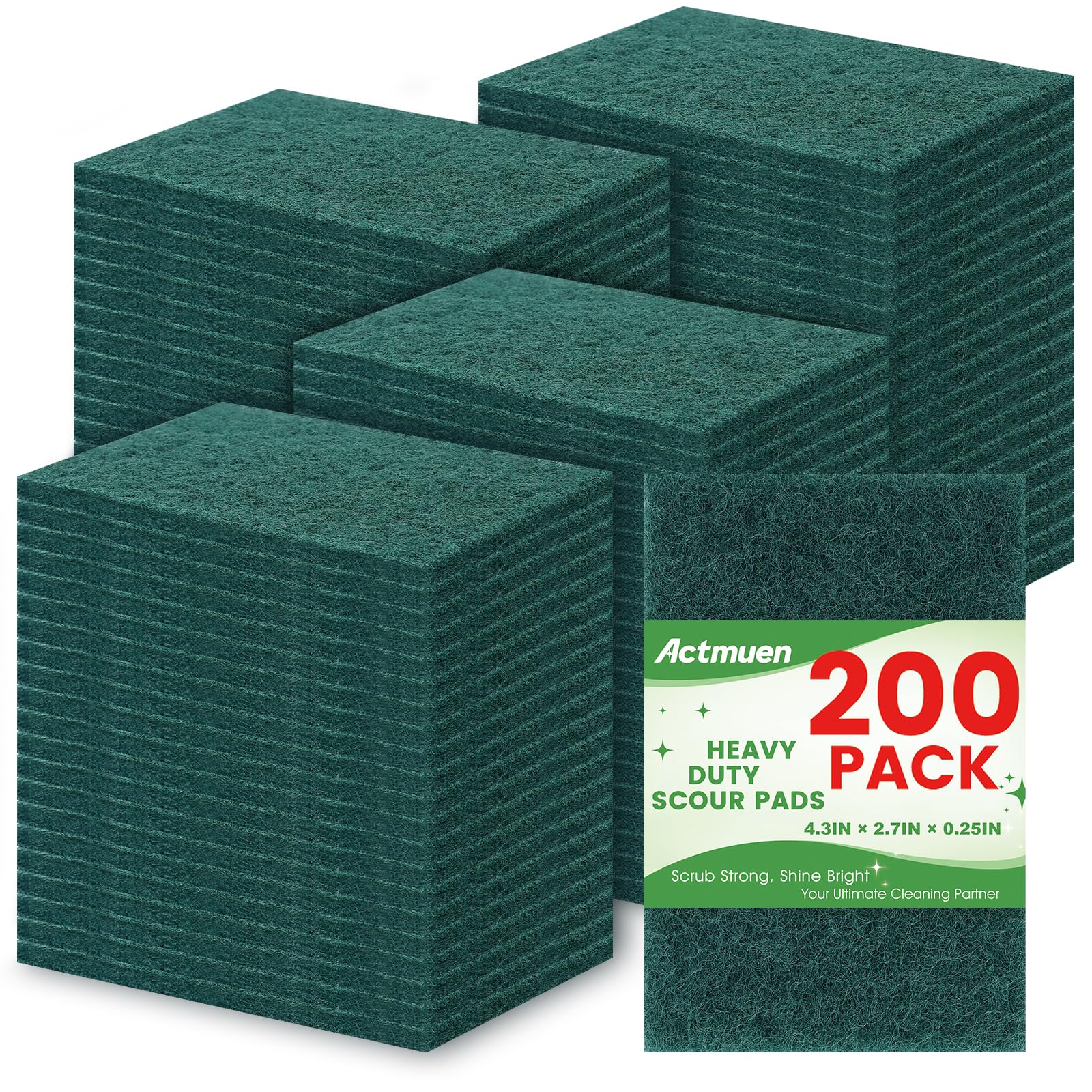 Actmuen paquete frontal de 200 almohadillas, gran ahorro y cantidad