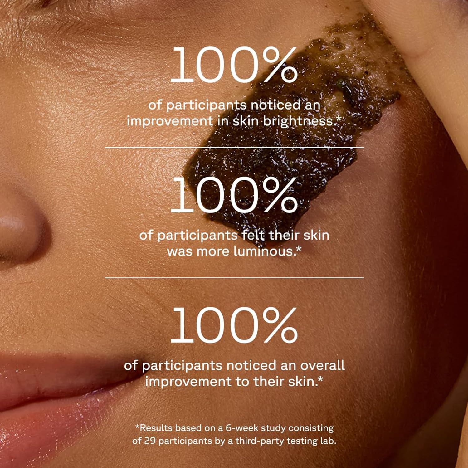 Acure textura del gel con gránulos botánicos para exfoliación suave