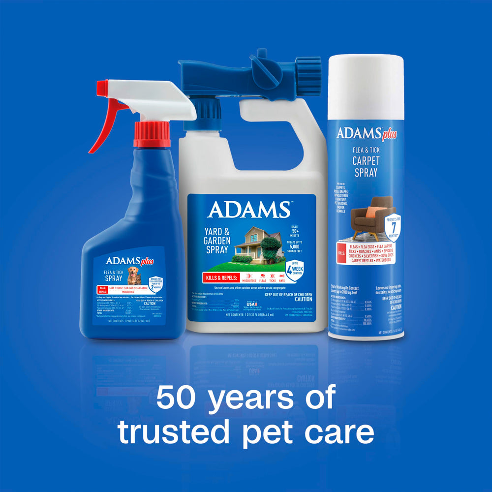 ADAMS etiqueta con instrucciones y precauciones claras