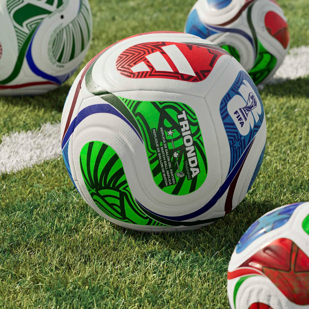 adidas balón trionda etiqueta FIFA y vejiga de butilo para retención