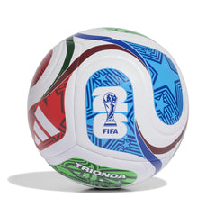 adidas balón trionda vista frontal con diseño vivo y alta visibilidad