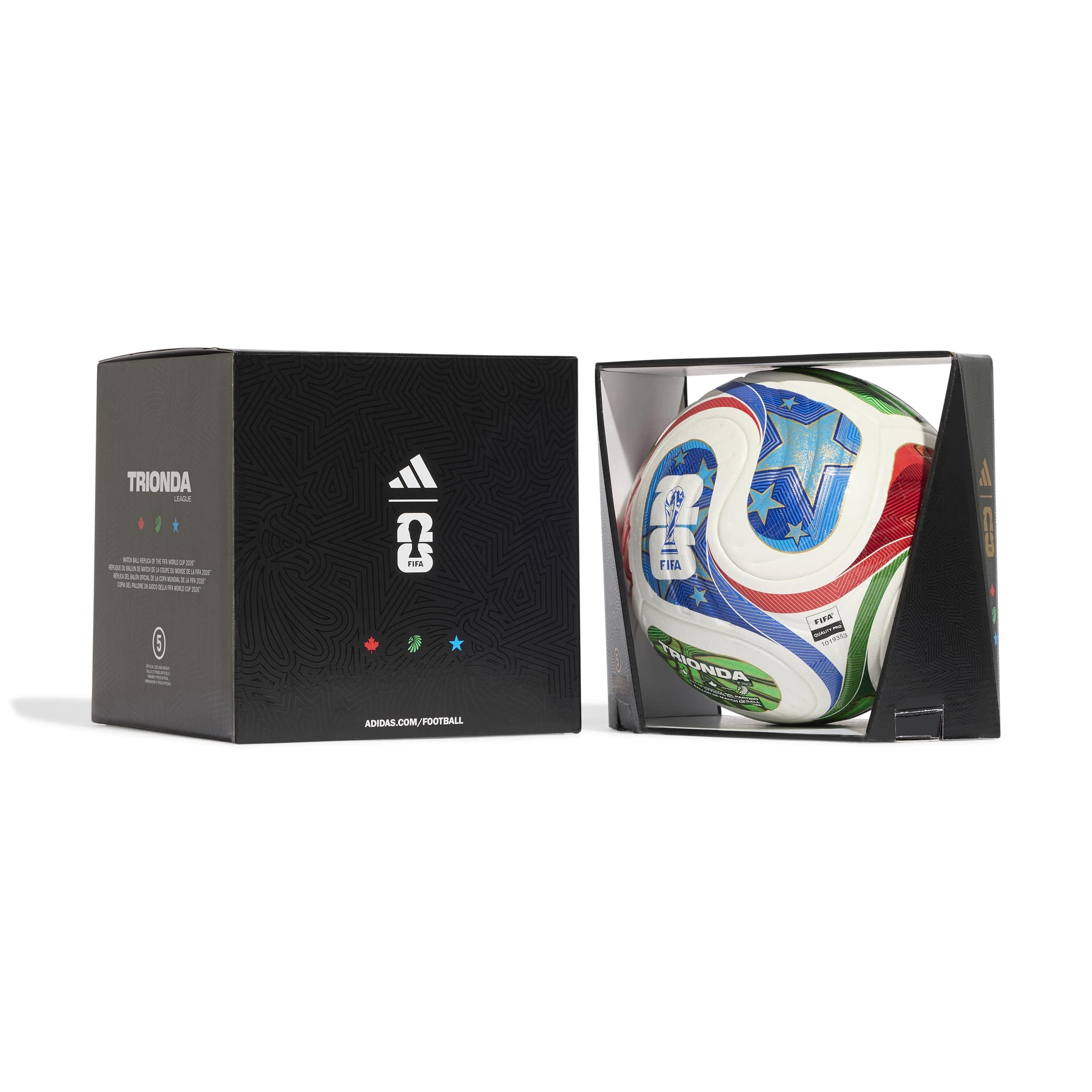 adidas Trionda Pro balón en juego demostrando control y precisión