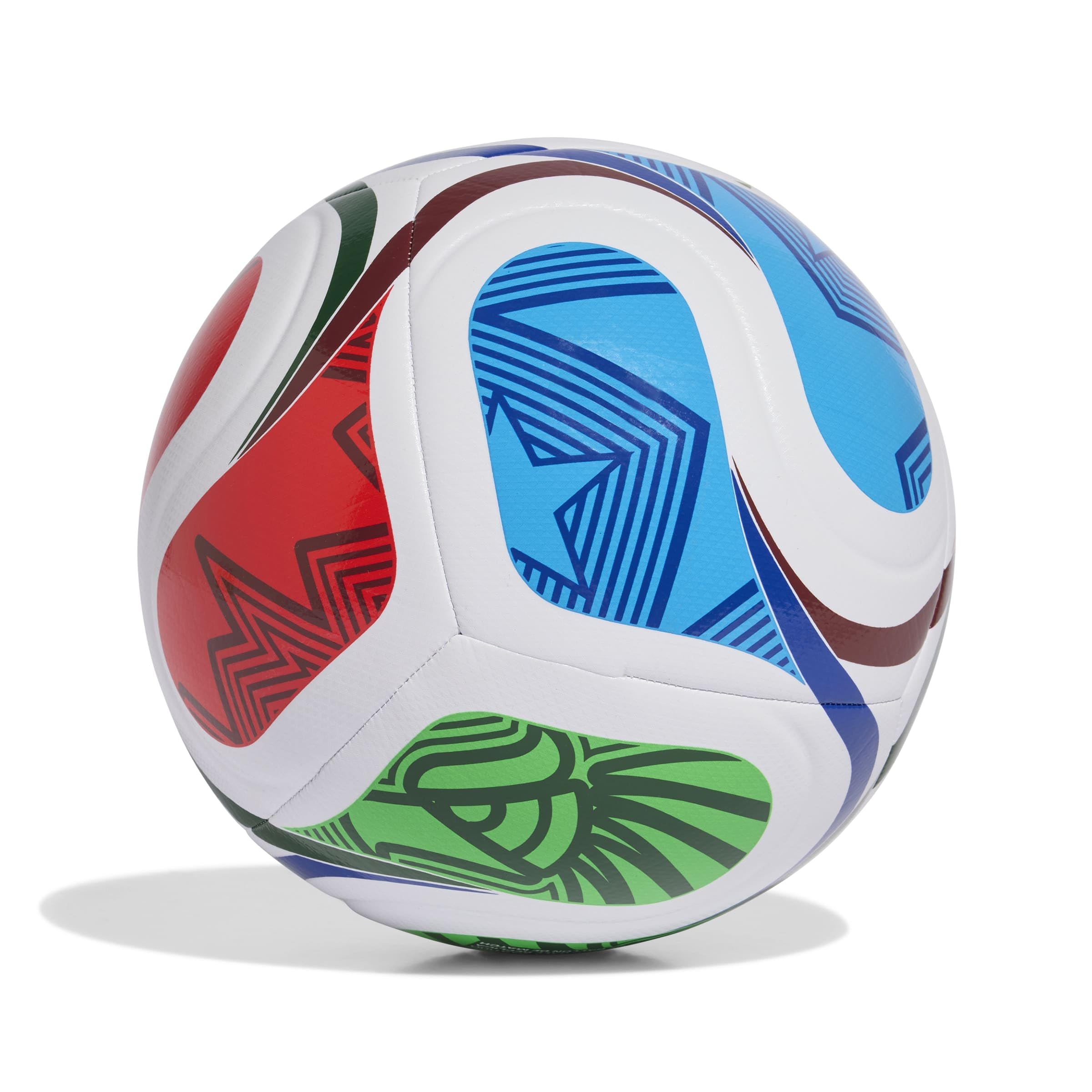 adidas balón trionda detalle de textura y costuras para mejor tacto