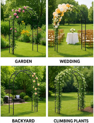 Adorox arco decorado para boda, fondo fotográfico versátil