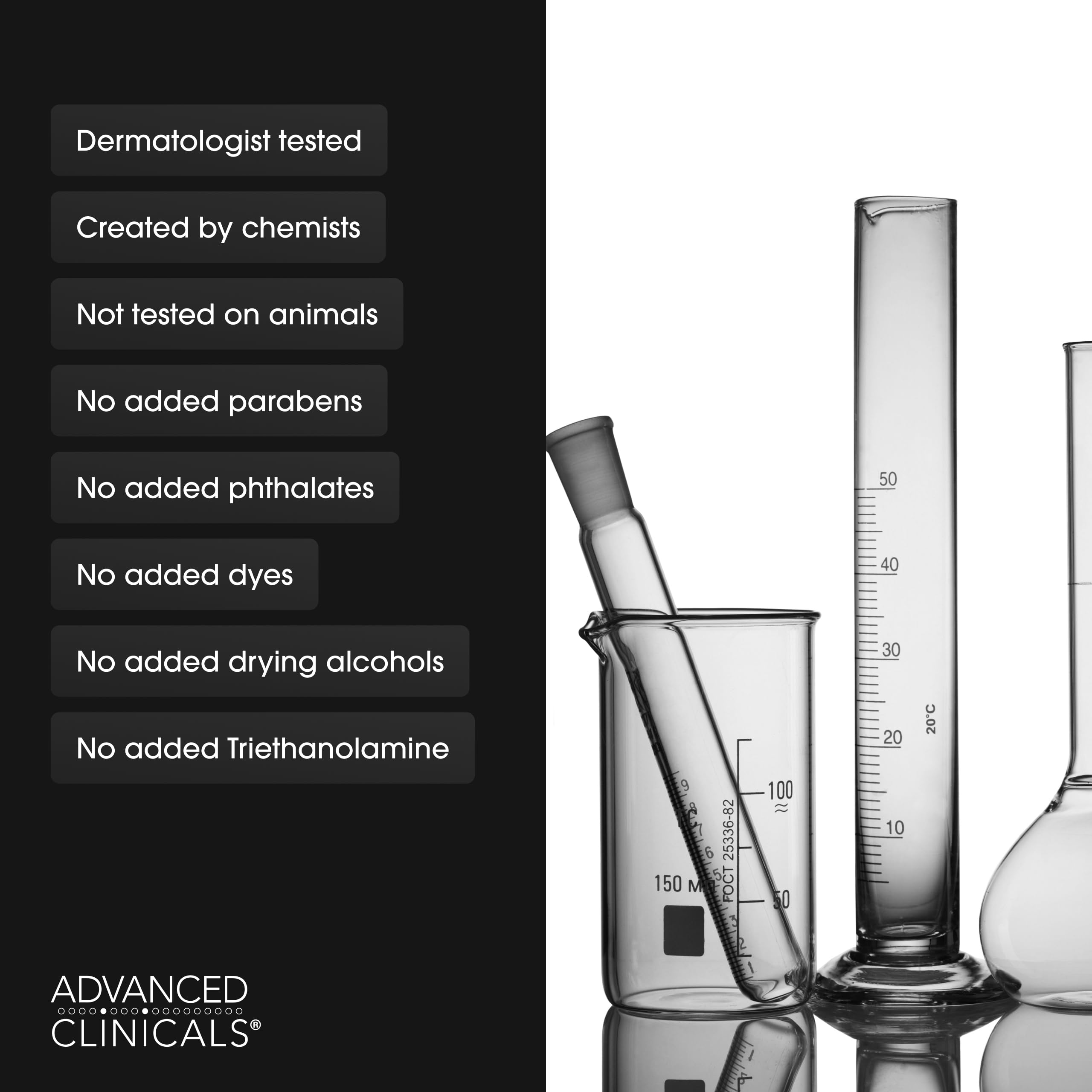 Advanced Clinicals detalle de manteca de karité como ingrediente, aporta nutrición intensa