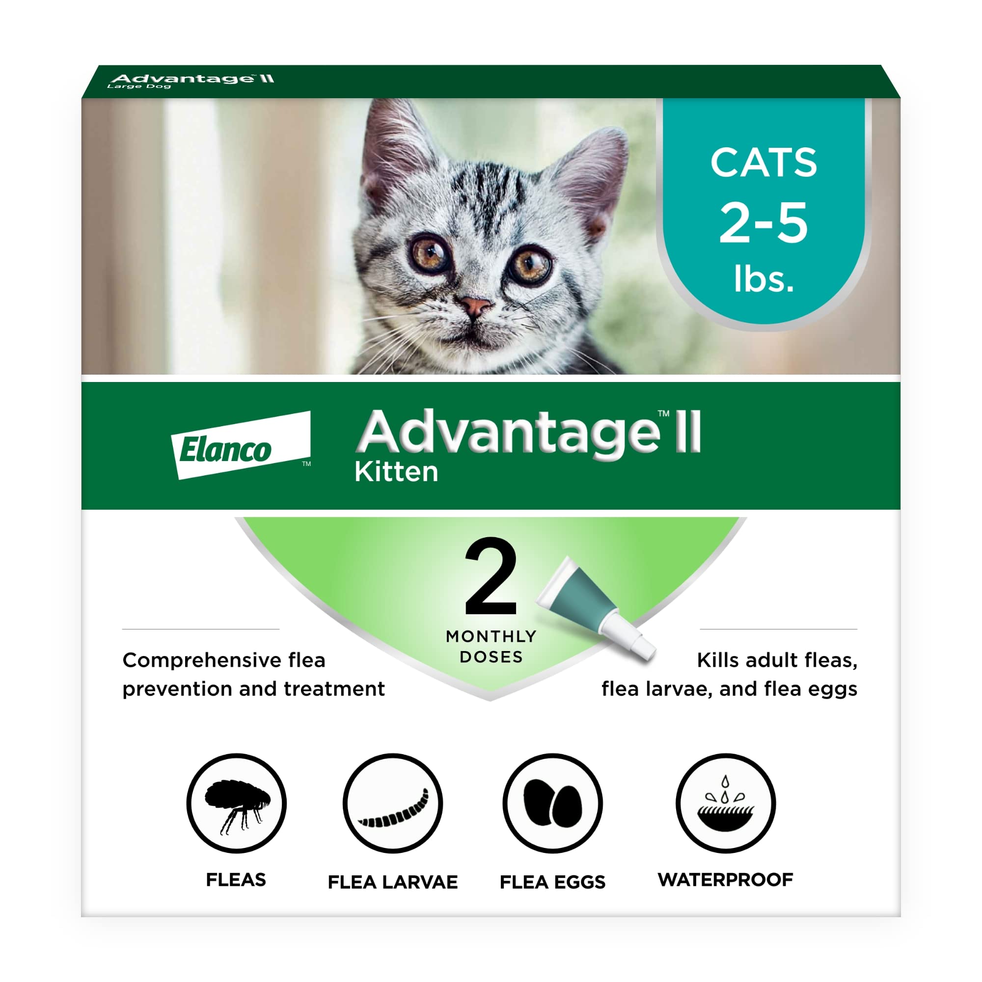 Advantage kit frontal del envase mostrando la marca y protección rápida